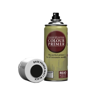 Army Painter sprej: Base Primer Matt Black