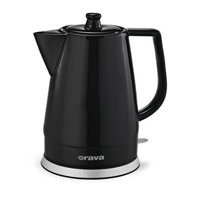 Keramická kanvica 1,5 l  čierna