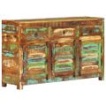 vidaXL Komoda 110x30x65 cm recyklovaný drevený masív
