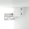 vidaXL Nástenné skrinky 2 ks biele 80x35x36,5 cm spracované drevo