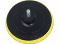 Nosič brúsnych výsekov do vŕtačky - suchý zips, Ø125mm, stopka 8mm EXTOL-CRAFT