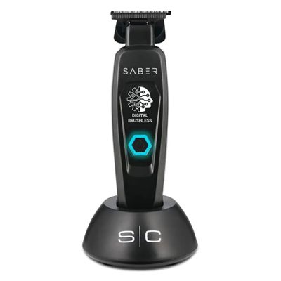 Profesionálny kontúrovací strojček STYLECRAFT Saber trimmer Black