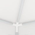 vidaXL Profesionálny párty stan+bočné steny 4x6 m, biely 90 g/m²