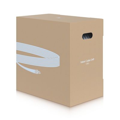 Ubiquiti UACC-Cable-C6A-CMP, UniFi vnútorný kábel Cat6A CMR, 305m