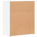 vidaXL Komody 2 ks biele 60x31x70 cm kompozitné drevo