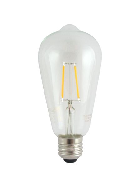 Dekoračná LED žiarovka FILAMENT Trixline ST-64, 4W E27 teplá biela