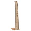 vidaXL Vonkajšia sprcha béžový 55x60x224 cm polyratan a akácia
