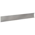 vidaXL Obrubník trávnika 30 ks 102 x 15 x 4 cm Oceľ Strieborná
