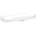 vidaXL Doska stola 80x40x2,5 cm bambus