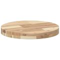 vidaXL Stolová doska okrúhla Ø40x4 cm masívne akáciové drevo