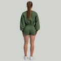 Dámska mikina Lunar Cropped Cedar Green - STRIX, veľkosť XS, veľkosť oblečenia XS