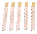 Plátky do priamočiarej píly 5ks, 75x2,5mm, úchyt UNIVERSAL, HCS EXTOL-PREMIUM