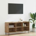 vidaXL TV skrinka 103,5 x 30 x 50 cm Remeselný dub Kompozitné drevo