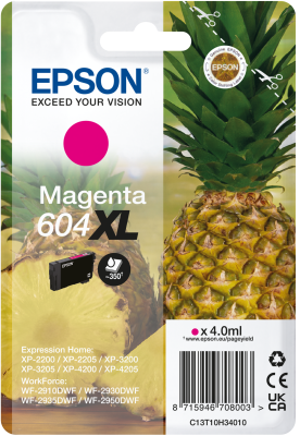 EPSON Singlepack Magenta 604XL Ink