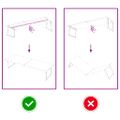 vidaXL Kúpeľňová doska 180x60x(2-4) cm neošetrený masív