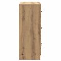 vidaXL Zásuvkový kabinet 66 x 34,5 x 87 cm Kompozitné drevo