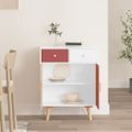 vidaXL Komoda so zásuvkami 60x30x75,5 cm kompozitné drevo