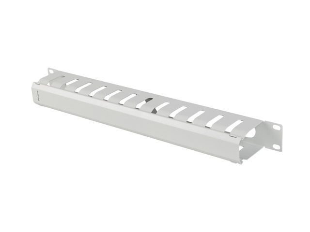 19'' Cable managmement metal 1U type a grey lanberg