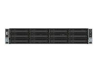 Server - inštalovateľný do racku - 2U - 2-smerný - bez CPU až - RAM 0 GB - SATA - vymeniteľný za chodu 2,5", 3,5" zásuvka(y) - bez HDD - Gigabit Ethernet - monitor: žiadny