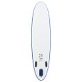 vidaXL Stand up paddleboard SUP, nafukovací, modro biely