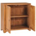 vidaXL Skrinka 70x30x70 cm masívne teakové drevo