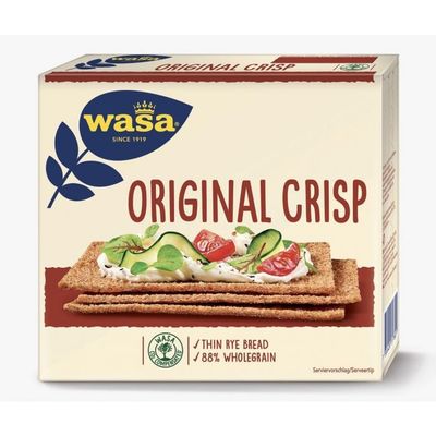 Knäckebroty Original Crisp - Wasa, 18 x 200 g
