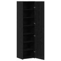 vidaXL Highboard Čierny dub 45 x 42,5 x 185 cm