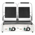 vidaXL Panini gril s dvojitým drážkovaním 3600 W 57x30,5x20 cm