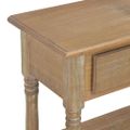 vidaXL Konzolový stolík 110x30x76 cm spracované drevo