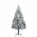 vidaXL Vianočný stromček Zelená 300 cm PVC