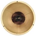vidaXL Industriálna stropová lampa mosadzná E27 mangovníkové drevo