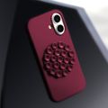 Silikónový obal Stick pre iPhone 11 bordový