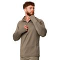 Běžecká mikina 1/2 Zip Pulse Vetiver - GymBeam, veľkosť L, veľkosť oblečenia L