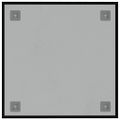 vidaXL Nástenná magnetická tabuľa čierna 40x40 cm tvrdené sklo