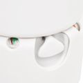vidaXL Integrované kempingové WC biele 24+17 l HDPE a oceľ