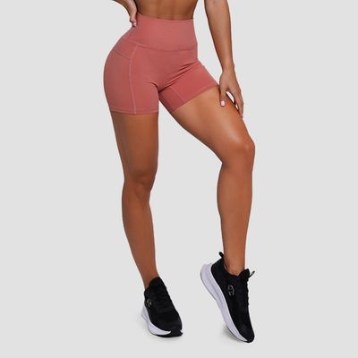 Dámske šortky FIT Salmon - GymBeam, veľkosť XL, veľkosť oblečenia XL