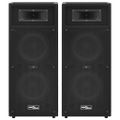 vidaXL Profesionálne pasívne hifi reproduktory 2 ks 1000 W čierne