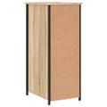 vidaXL Nočné stolíky 2 ks dub sonoma 32x42x80 cm kompozitné drevo