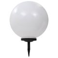 vidaXL Vonkajšie solárne lampy 2 ks 40 cm LED guľové RGB