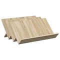 vidaXL Regál na časopisy Sonoma dub 65 x 53 x 28,5 cm Kompozitné drevo