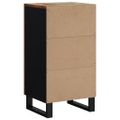 vidaXL Komoda s dvierkami 40x31x75 cm masívne recyklované drevo