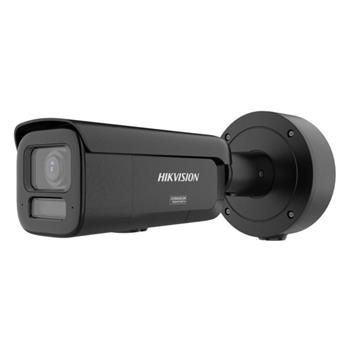 Hikvision 8MPix IP Bullet Hybrid ColorVu AcuSense kamera;LED/IR 60m, Blikač , Audio, Alarm, IP67, IK10, čierna