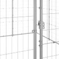vidaXL Vonkajšia voliéra pre psov pozinkovaná oceľ 14,52 m²