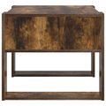 vidaXL Konferenčný stolík Dymová dub 66 x 53 x 45 cm Kompozitné drevo