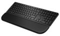 HP Bezdrátová klávesnice 580K dual-mode - černá Klávesnice, bezdrátová, 22 programovatelných kláves, Bluetooth, USB dongle, magnetická operka rukou, Copilot klávesa, 36 mesícu v