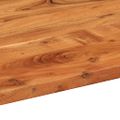 vidaXL Stolová doska 80x40x3,8 cm oválna masívna akácia