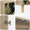 vidaXL TV skrinka RHENEN 102 x 33 x 50 cm Sonoma Kompozitné drevo