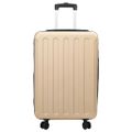 vidaXL Kufor so zámkom šampanského 43 x 27 x 66 cm ABS plast