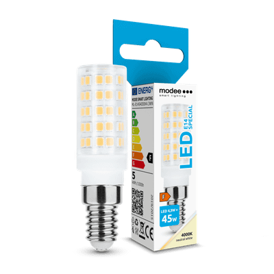 Modee Lighting LED Special Ceramic keramická žiarovka E14 4,3W neutrálna biela (ML-E14S4000K4,3WN)