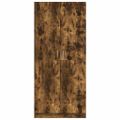 vidaXL Šatník tmavý dub 80x52x180 cm spracované drevo